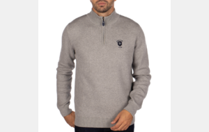 PULL CAMIONNEUR COQ GRIS