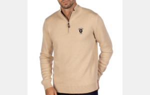 PULL CAMIONNEUR COQ BEIGE