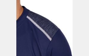 TSHIRT DE SPORT BICOLORE NAVY